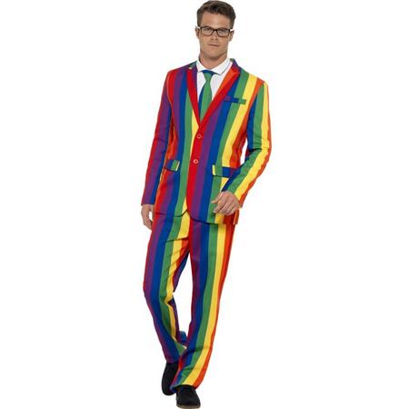 Over the Rainbow Regenboog kostuum 3-delig | maat M